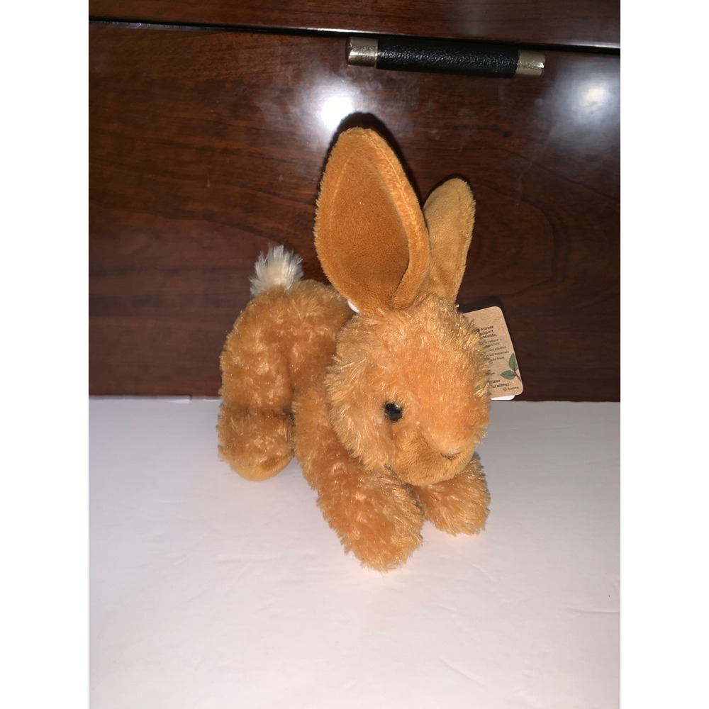 Aurora World Bitty Bunny Brown Plush Stuffed Animal Eco Friendly 31182 NEW - Picture 4 of 12